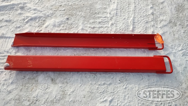 Pallet fork extensions